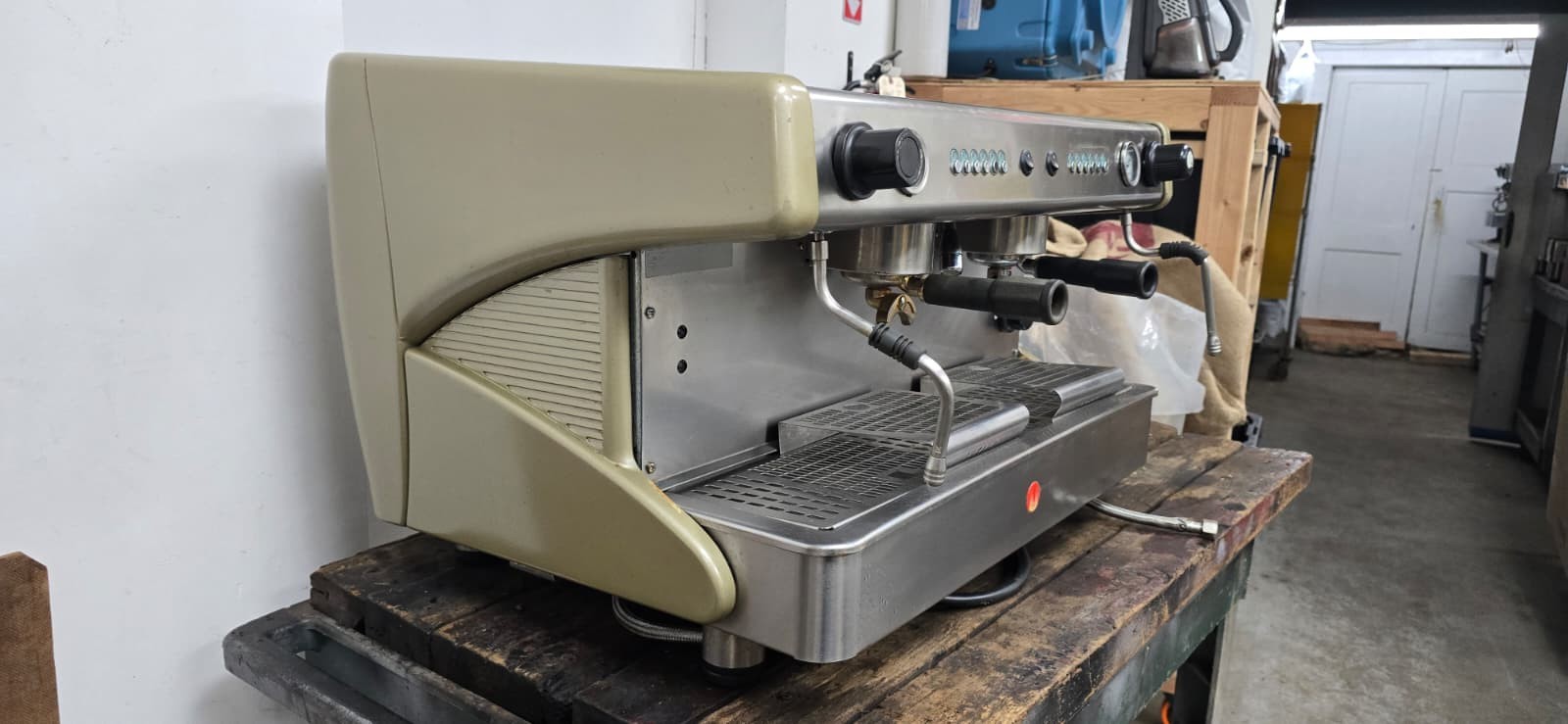 VFA 2 group Espresso Coffee Cappuccino Machine Programmable Auto Dose