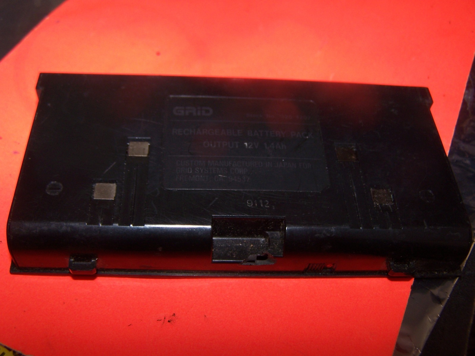 Vintage Grid Computer Battery P/N 025-4202 - SOLD AS IS
