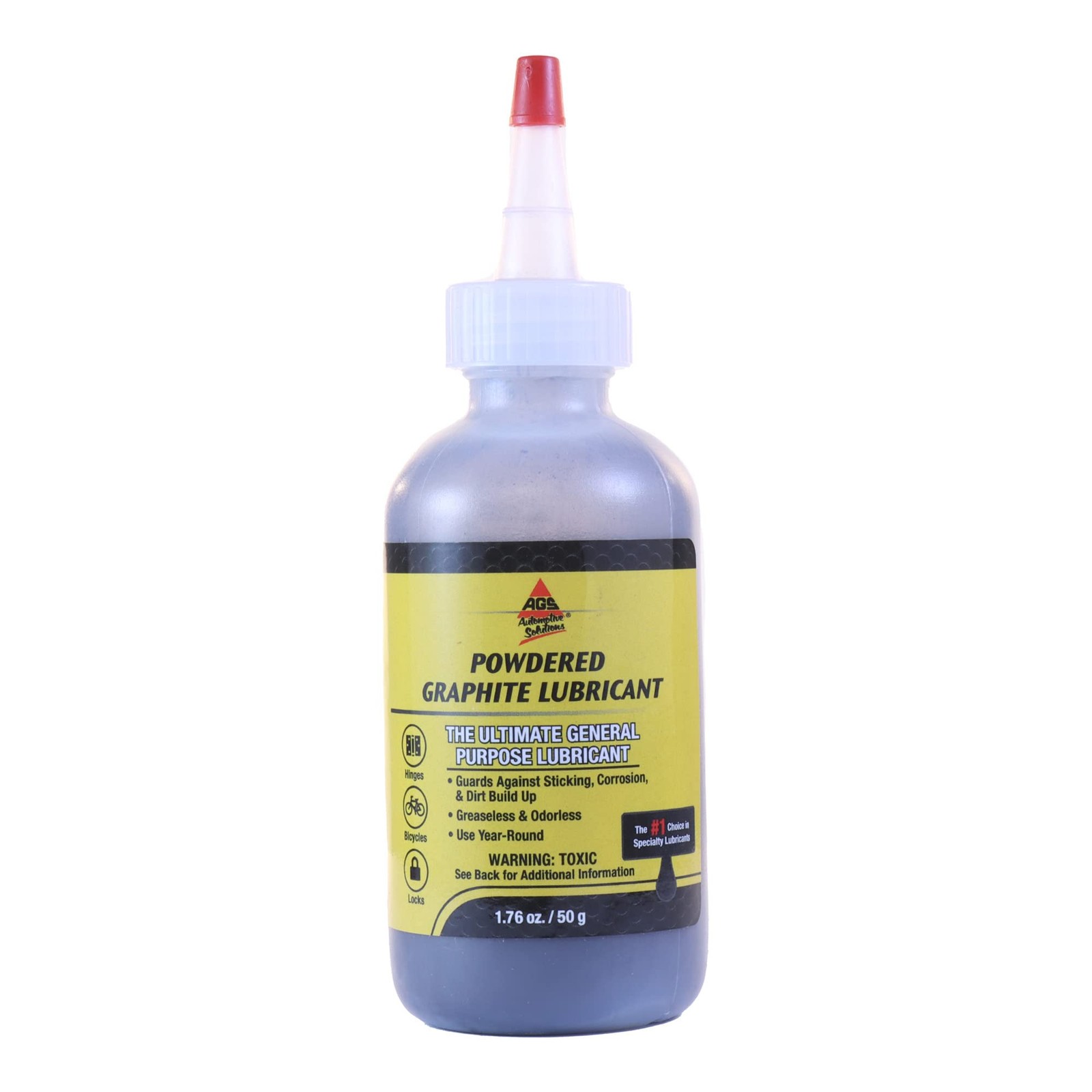 AGS Company MR. ZIP Extra Fine Dry Graphite Lubricants Bottle 1.76oz., Advanc...