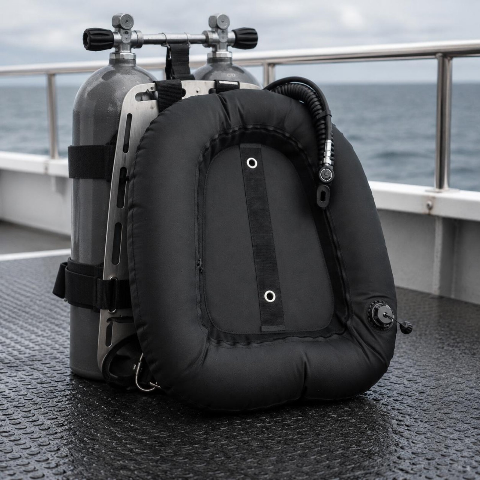 rearInflation Underwater BCD 1000D Nylon Buoyancy Bladder Cordura