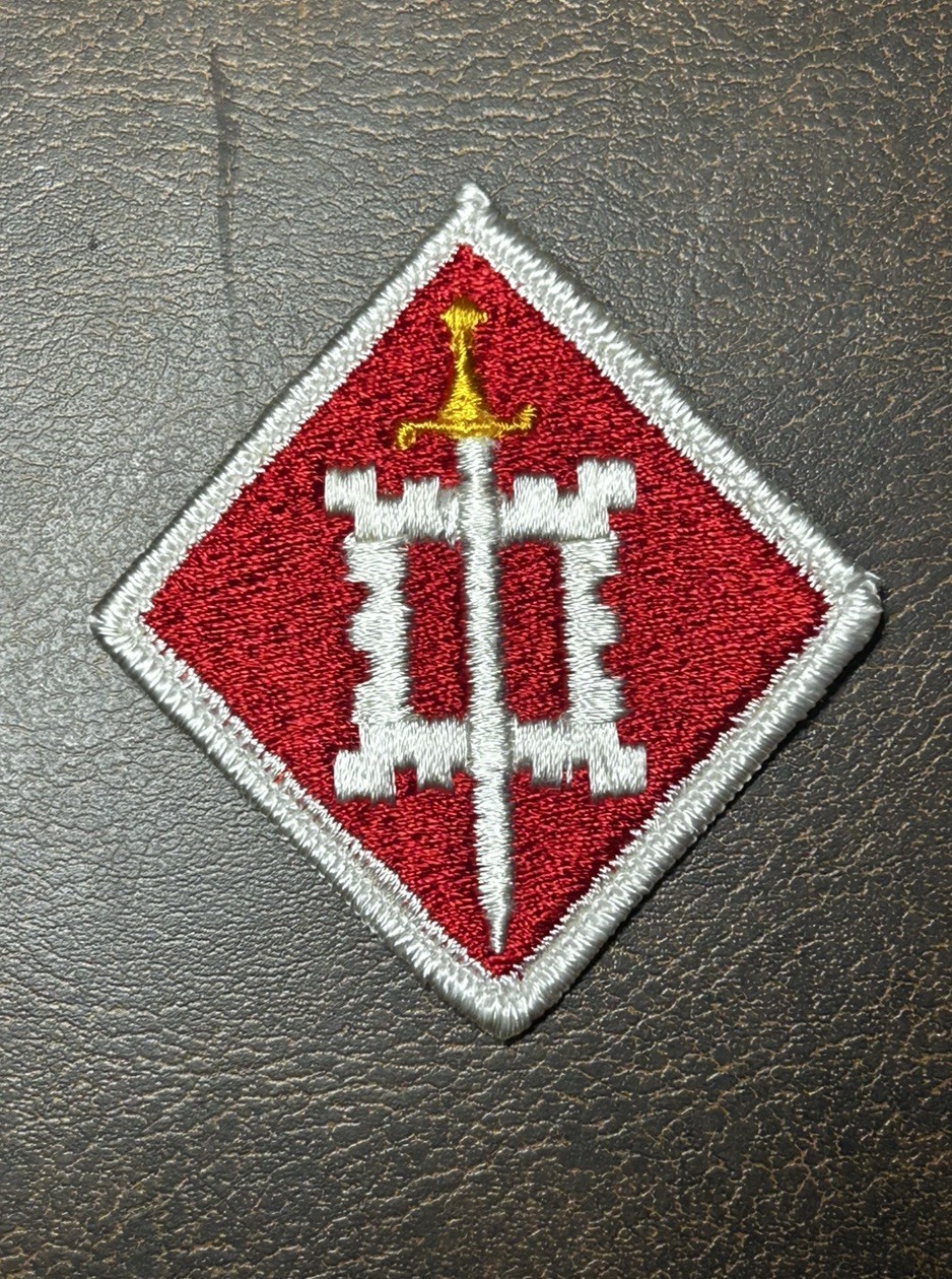 United States Army 18th Engineer Brigade Full Color Patch New Condition Amazing
