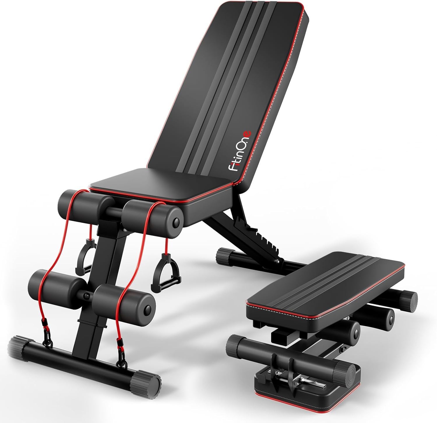 Adjustable Folding Weight Bench for Home Gym, 660 lbs Capacity Multi-Function...