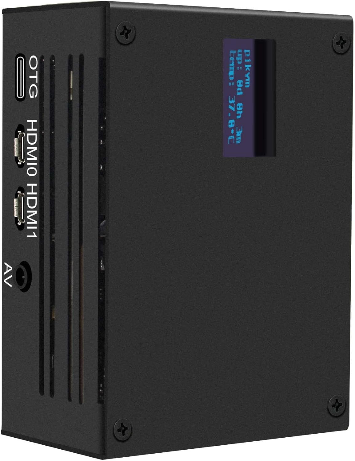 KVM-A3 Kit with Raspberry Pi 4 Case & 20W 5V 4A USB Type-C Power Adapter Compati