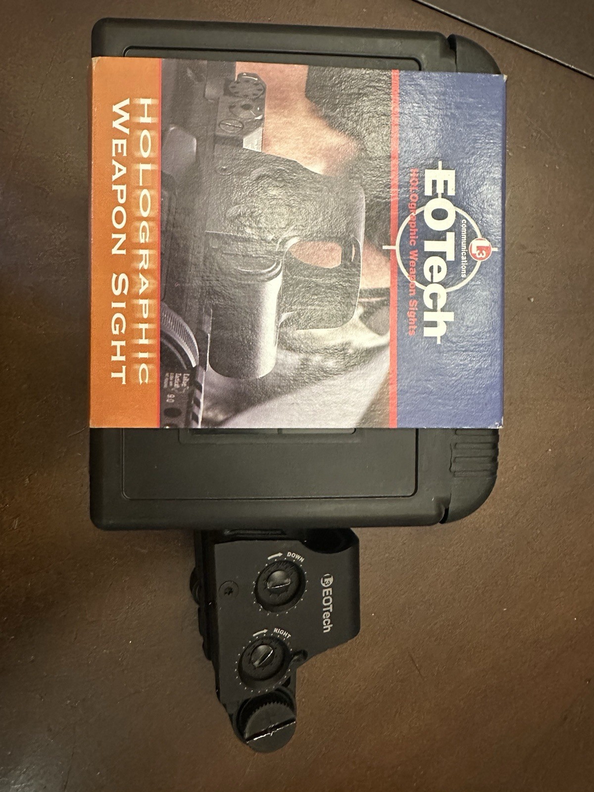 EOTech XPS3-1 Black Holographic Sight 1 MOA Red Dot CR123A w/ Hard Case