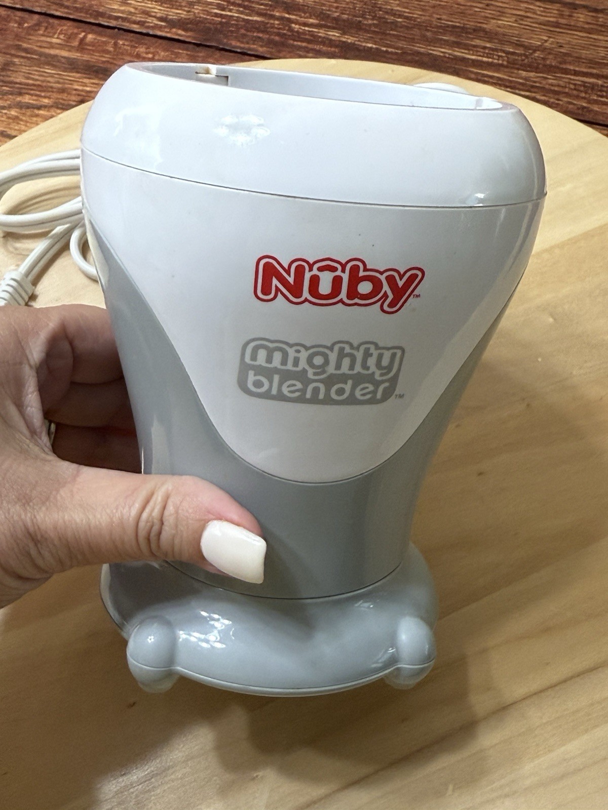 Nuby Mighty Blender Replacement Parts Power Base Baby Food Prep Tested Working