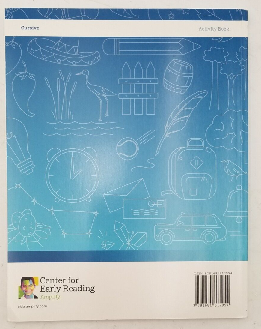 Amplify Core Knowledge Language Arts, Cursive, Activity Book GR 3-4