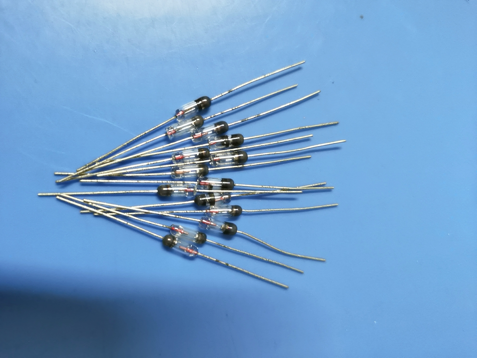 50PCS Germanium Diode TOSHIBA DO-7 1N60 1N60P