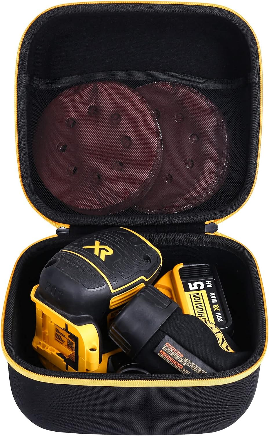 Hard Travel Case Compatible with DEWALT 20V MAX Orbital Sander , Case