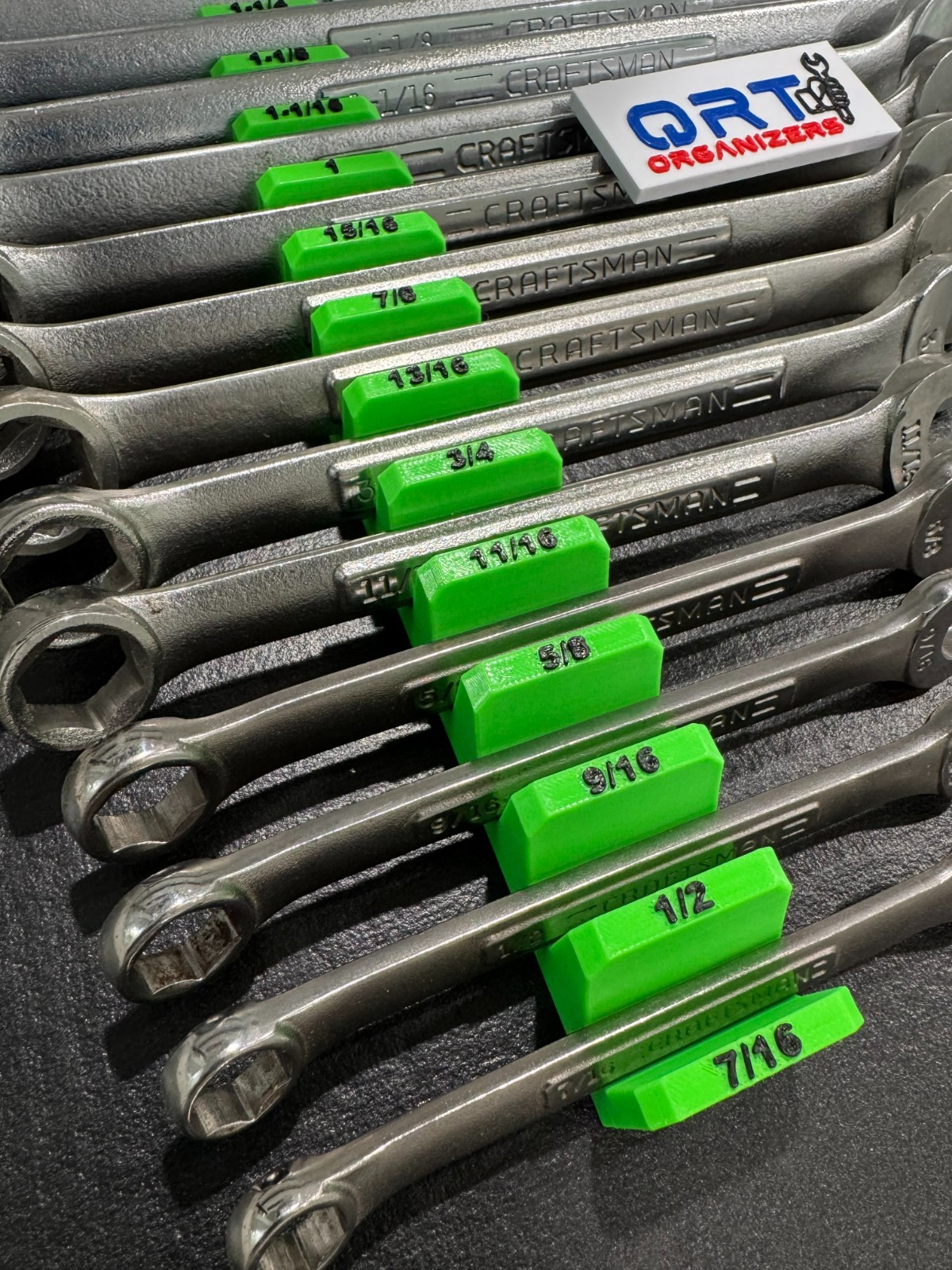 QRT Mag Lock V2 Slanted Wrench Organizer Racks