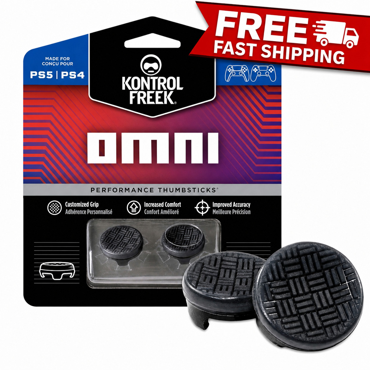 Kontrolfreek Omni Black PS4/PS5