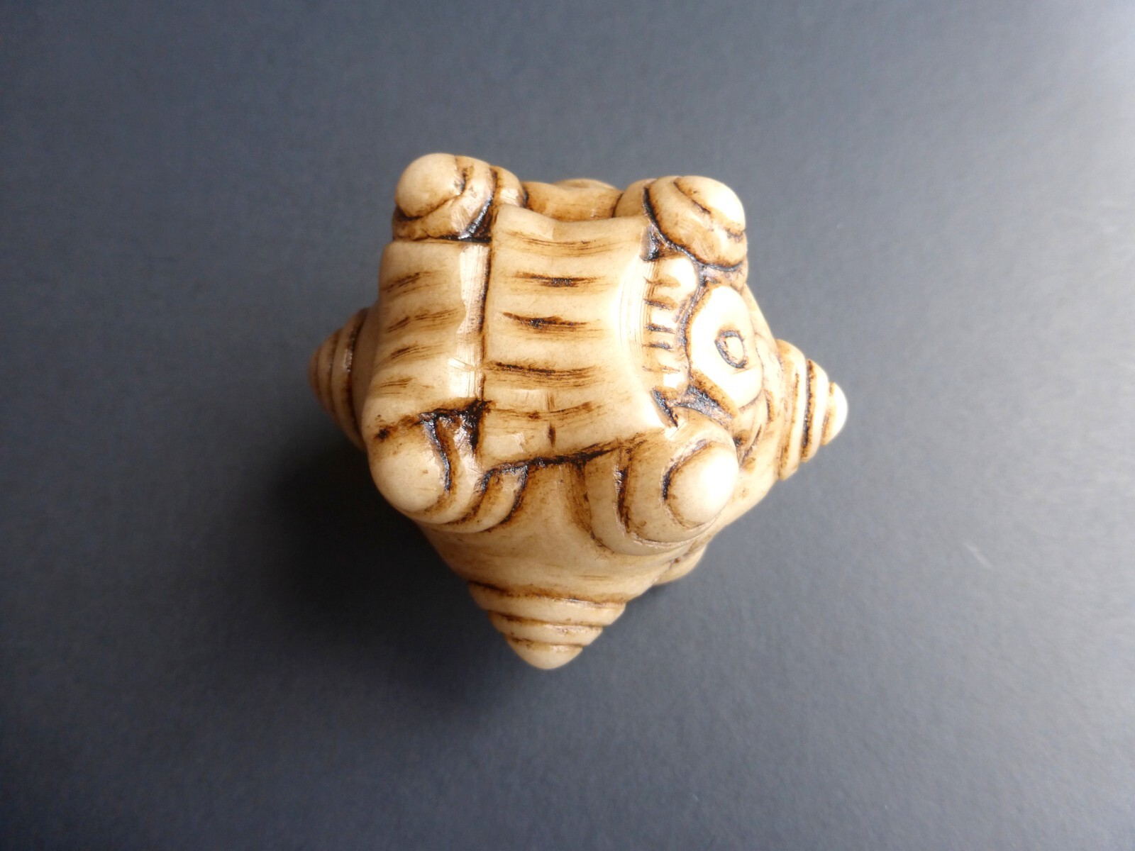 Chumpi Stones Peruvian Shaman Ceremonial 12 Point Stone - Handcarved Khuya Stone