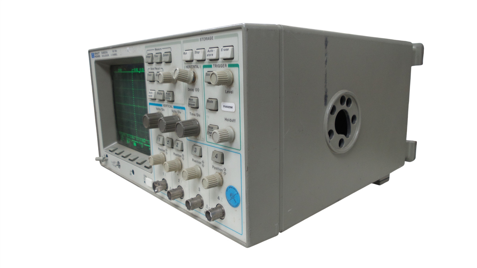 HP 54601A Oscilloscope 100 MHz 4 Channel with 54650A Interface Module