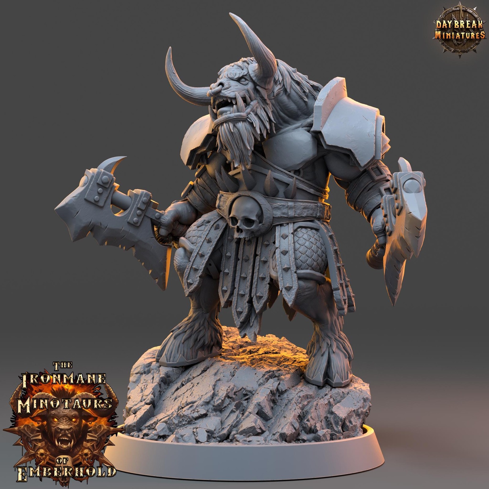 Minotaur Warrior Kharnus | DayBreak Miniatures