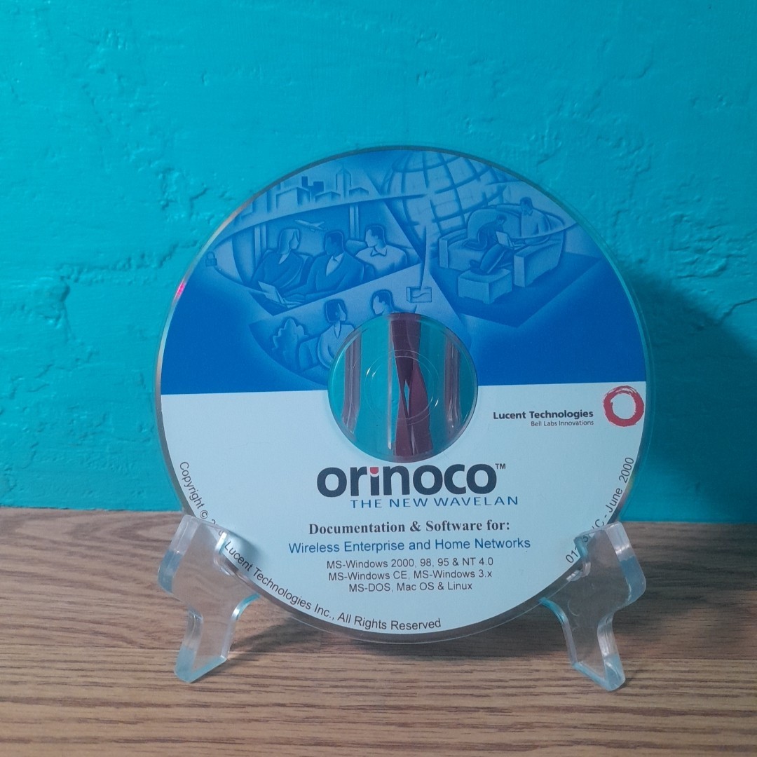ORINOCO THE NEW WAVELAN SOFTWARE PC/MAC DISC ONLY SEE PHOTOS