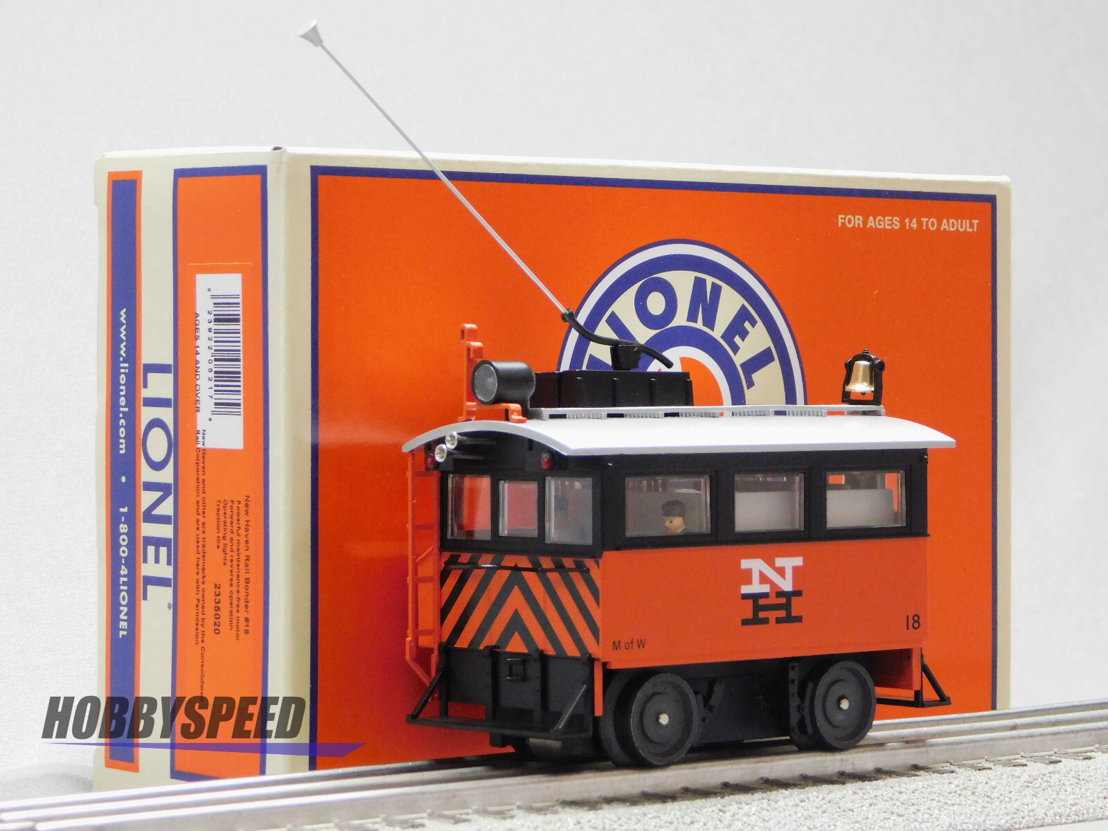 LIONEL NEW HAVEN RAIL BONDER #18 mow railway work O GAUGE 2335020 NEW