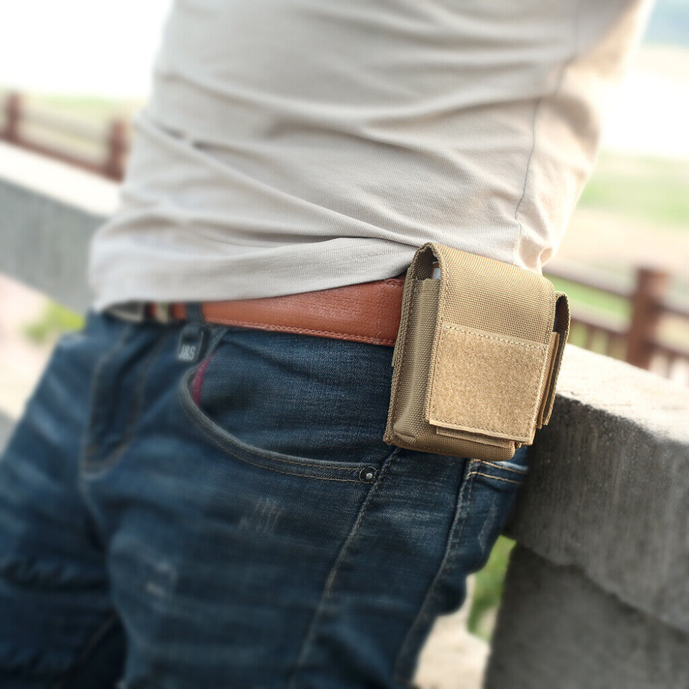 Utility EDC Tactical Mini Molle Pouch Cigarette Battery Lighter Belt Waist Pack
