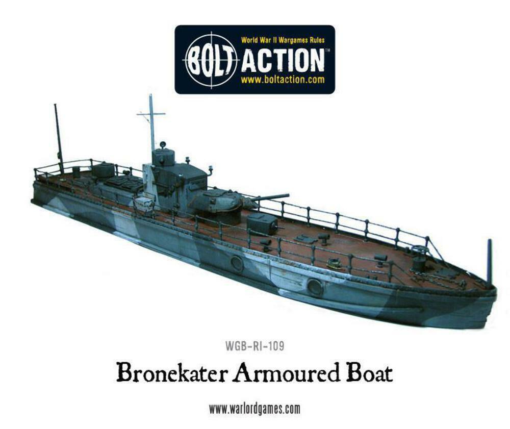 Bolt Action - Soviet Bronekater Armoured Patrol Boat - Warlord Games NEW