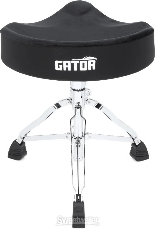 Gator Spindle Drum Throne - Black