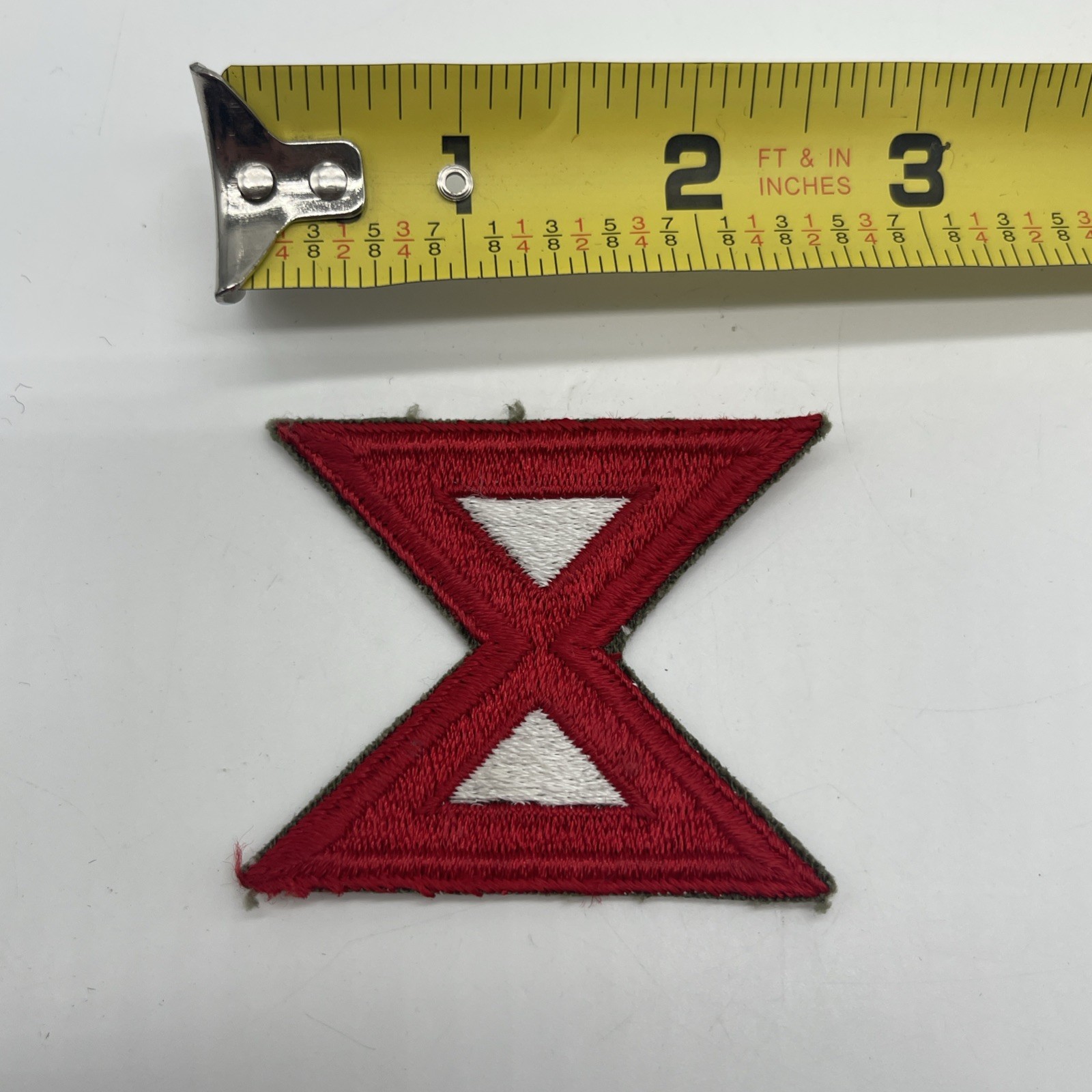U.S. Military 10th Army Patch Insignia Cut Edge Snowy Back Full Color X