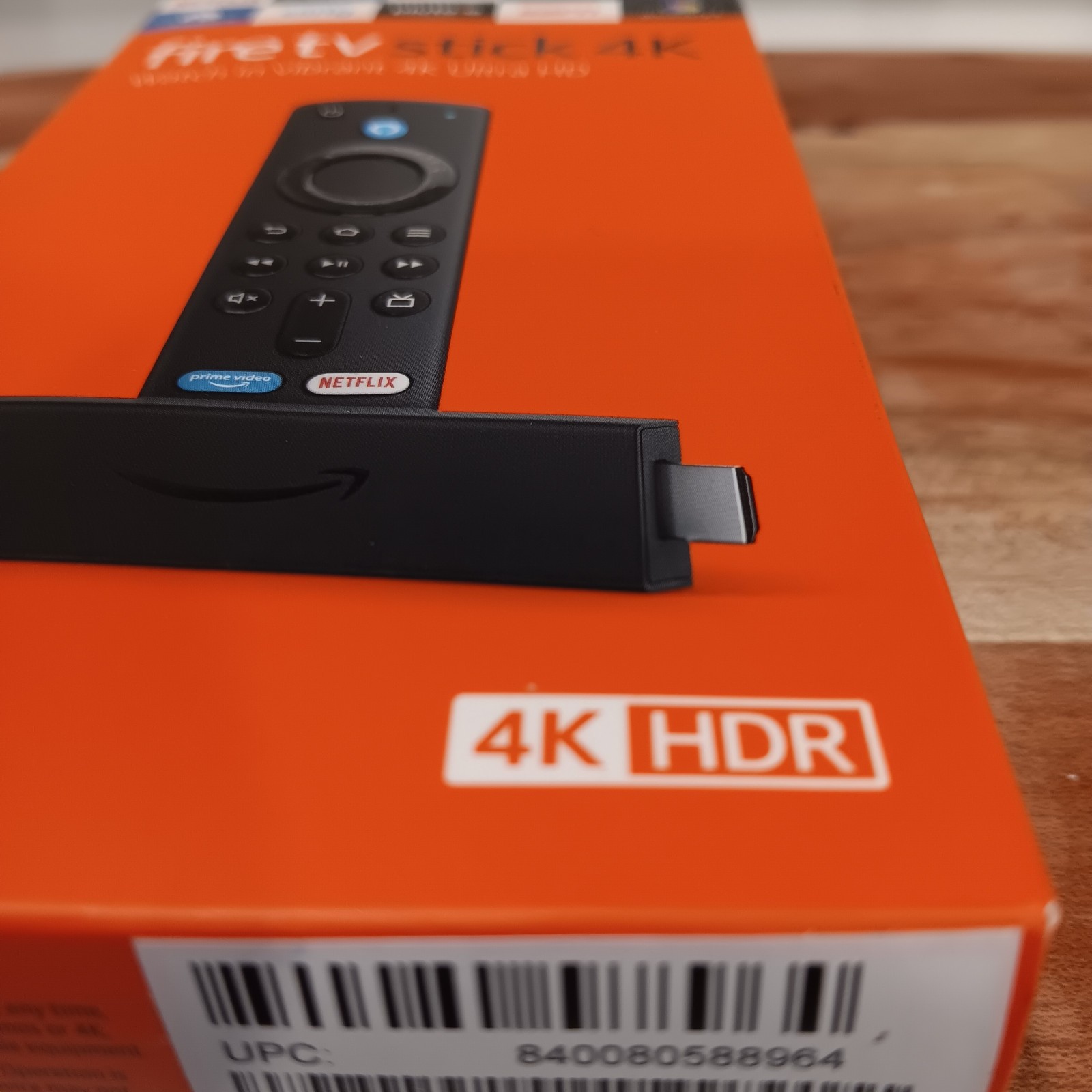 AMAZON Fire TV Stick 4K HDR Stream Device Alexa Voice Remote (3rd Gen Remote)