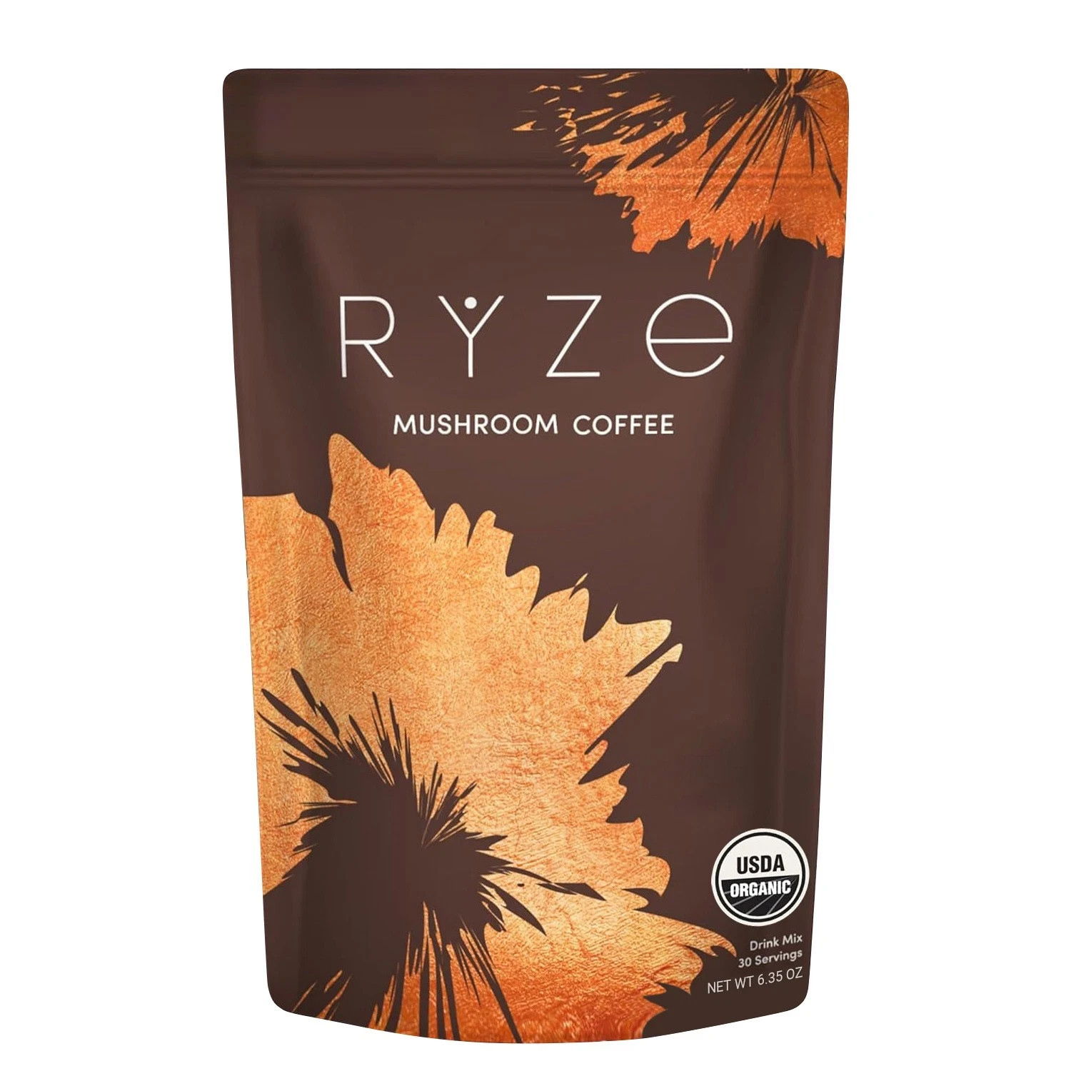Organic Rýze Mushroom Coffee 30 Servings Instant Coffee Free Shipping New