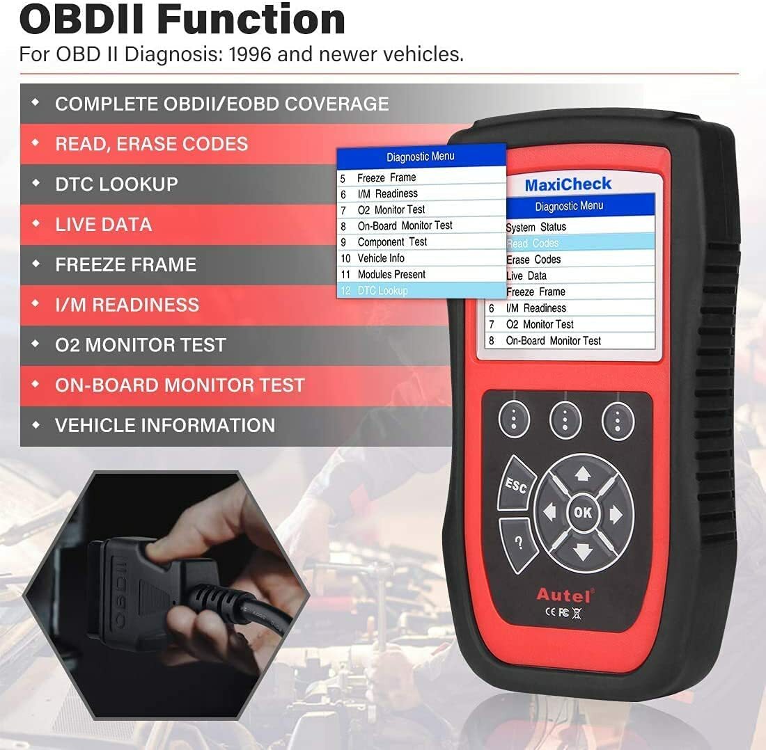 Autel MaxiCheck Pro Auto Bleed Tool for ABS Brake Bleeding, SRS, BMS, DPF, EPB
