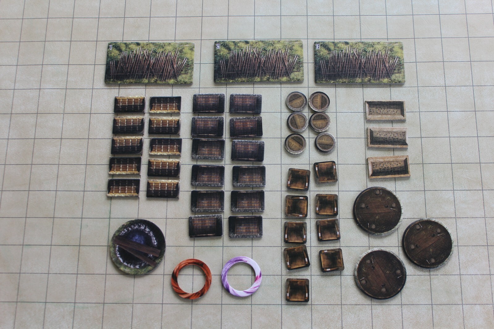 Lot of tokens and markers from the Conan Board Game NEW! D&D Pathfinder
