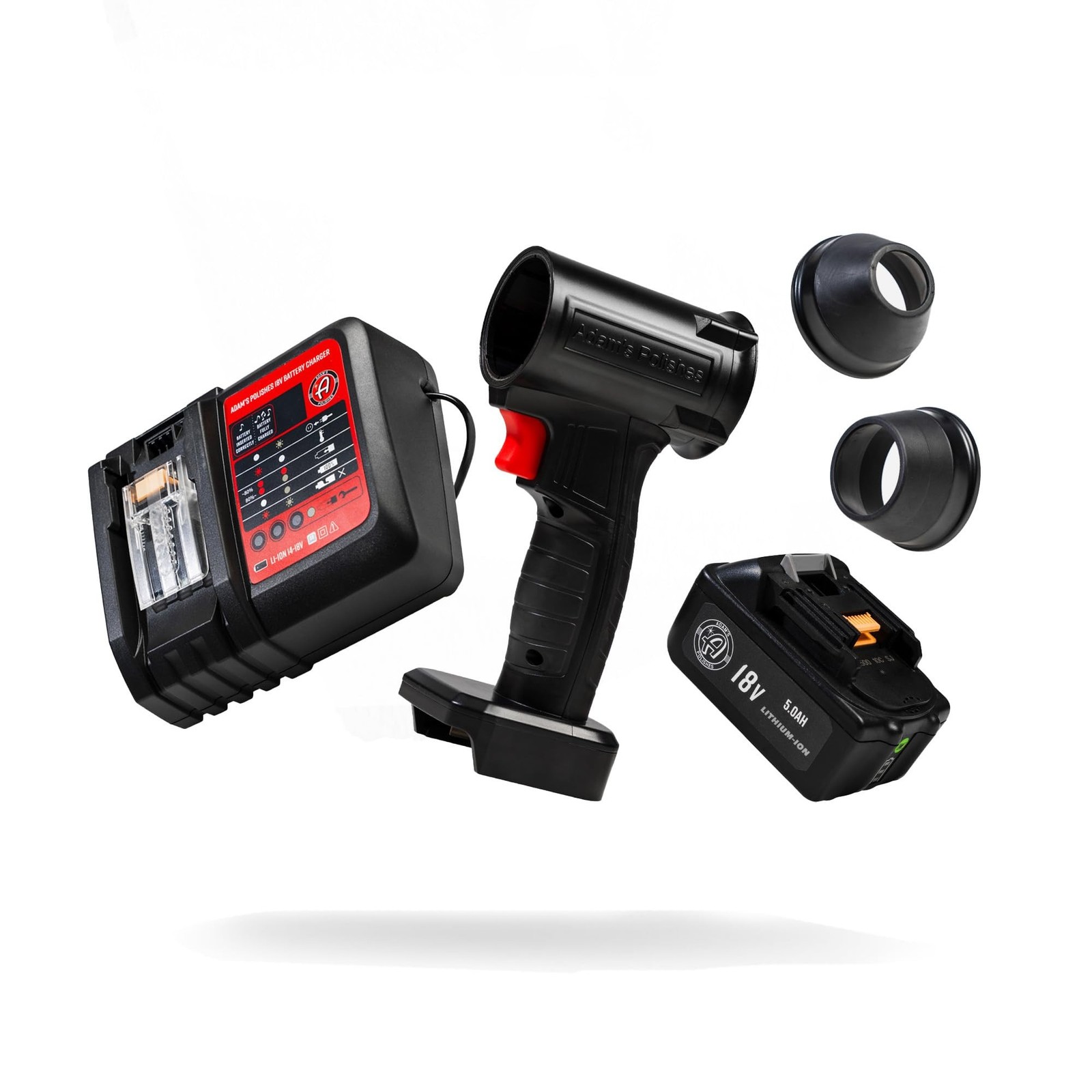 Adam's Polishes Cordless Mini Air Cannon - Portable High-Powered Car Detailin...