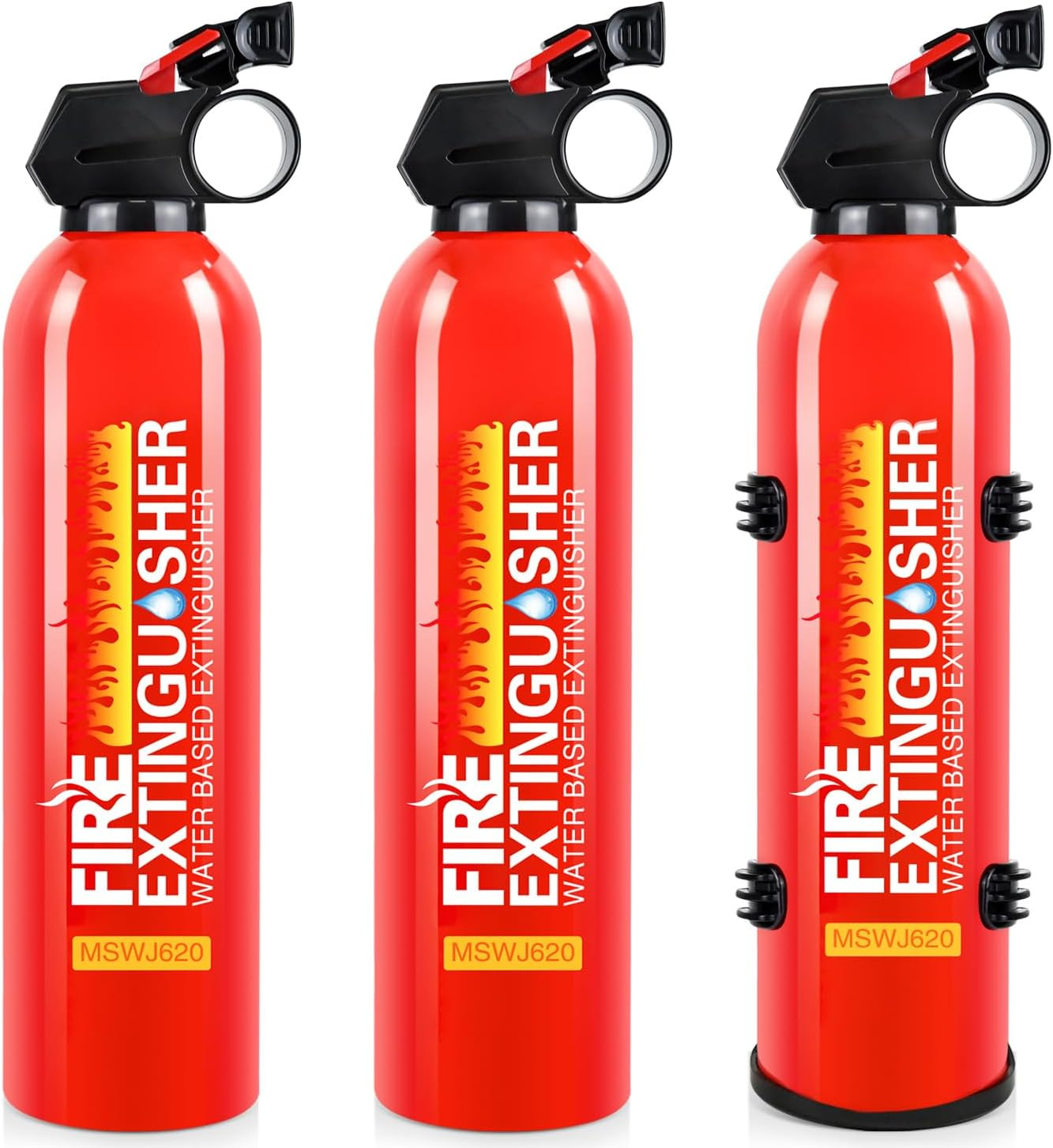Fire Extinguisher for Boat - 3 Packs Fire Extinguisher for Home with Mount, 620M