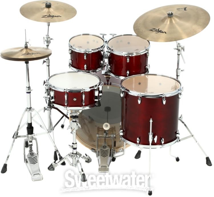 Yamaha Stage Custom Birch Shell Pack - 5pc - Cranberry Red