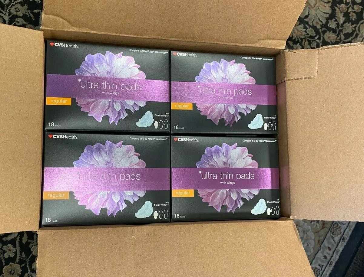 Ultra Thin Pads With Wings Female Care Brand New Master Case (12 Boxes @ 18 Pcs)