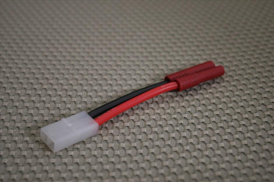 MALE HXT 4mm TO FEMALE TAMIYA BATTERY ADAPTER CONNECTOR WIRE USA SELLER