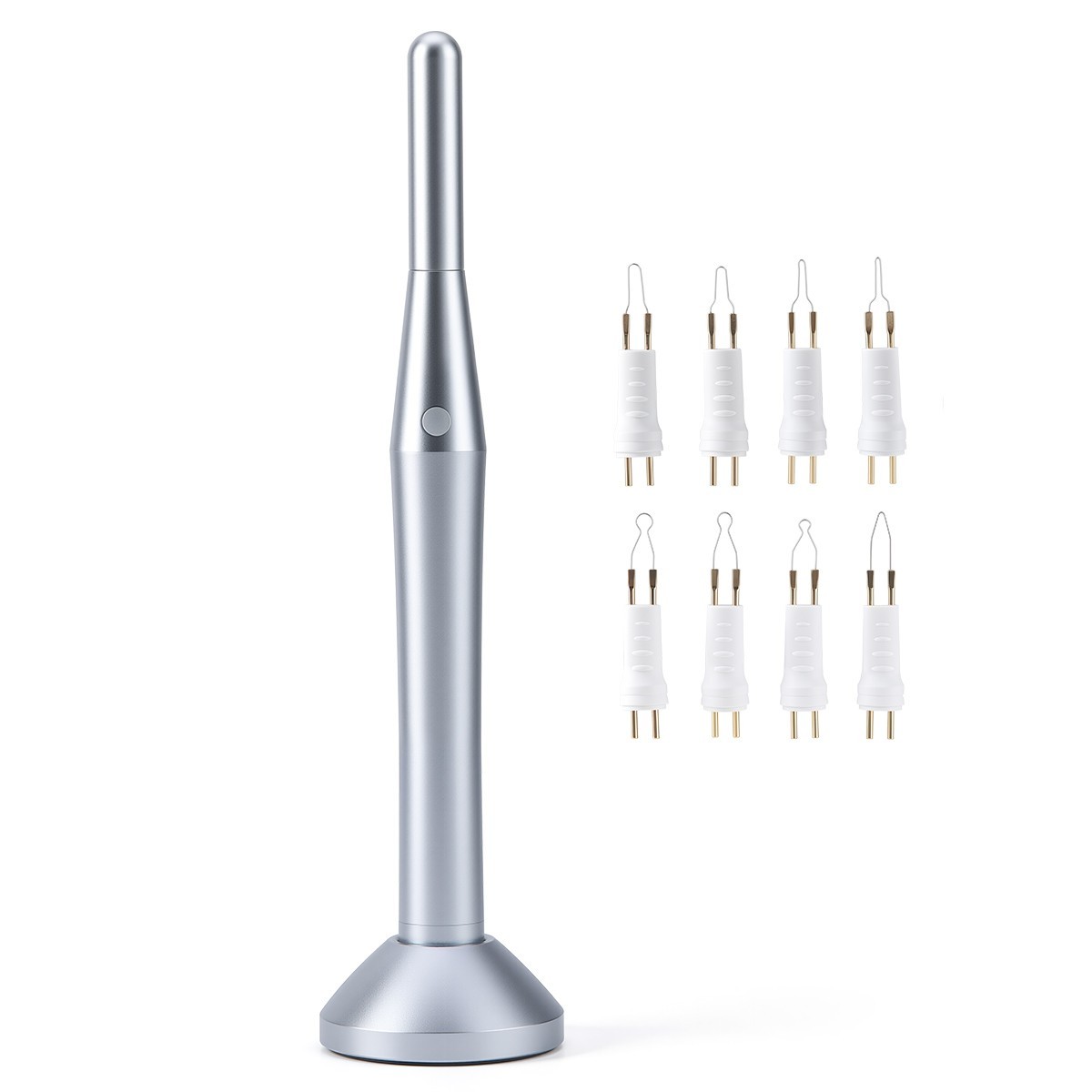Cortador de gutapercha endodóntico dental metálico inalámbrico + 8 puntas