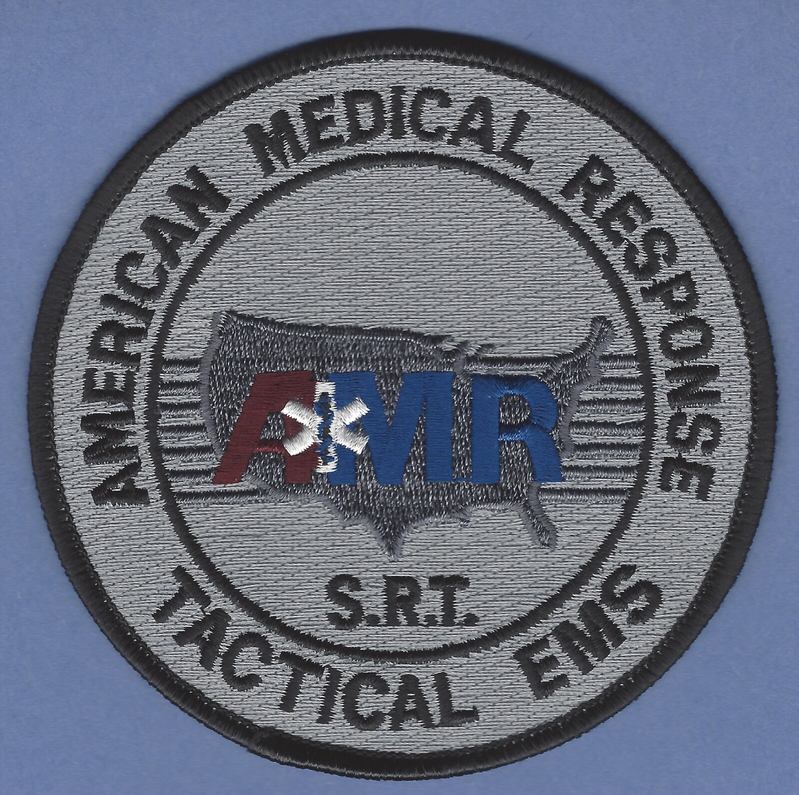 AMR AMERICAN MEDICAL RESPONSE TACTICAL EMS SRT PATCH