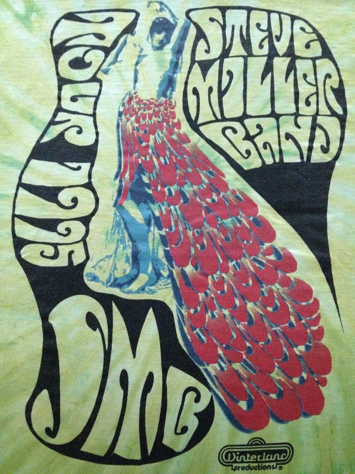 Steve Miller Band 1995 Tour Winterland Productions Vintage Shirt DEADSTOCK Rare