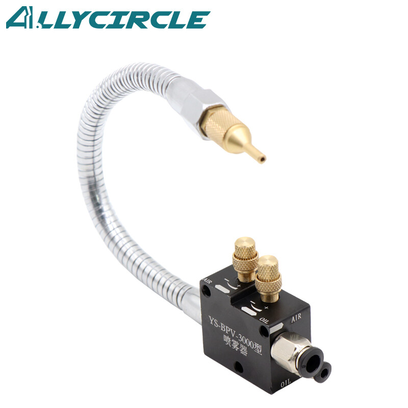 2 PCS CNC Mist Spray System Metal Tool Coolant for Metal Milling Machine