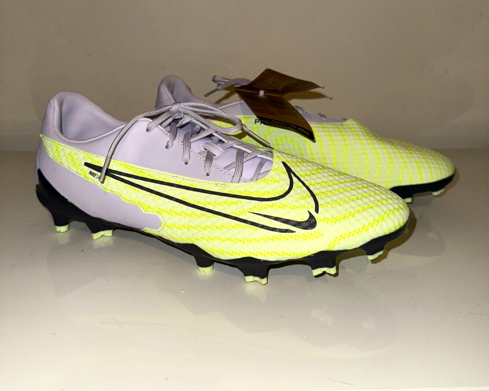Nike Phantom GX Academy FG MG Barely Volt Gridiron Men's Size 12 New With Tags