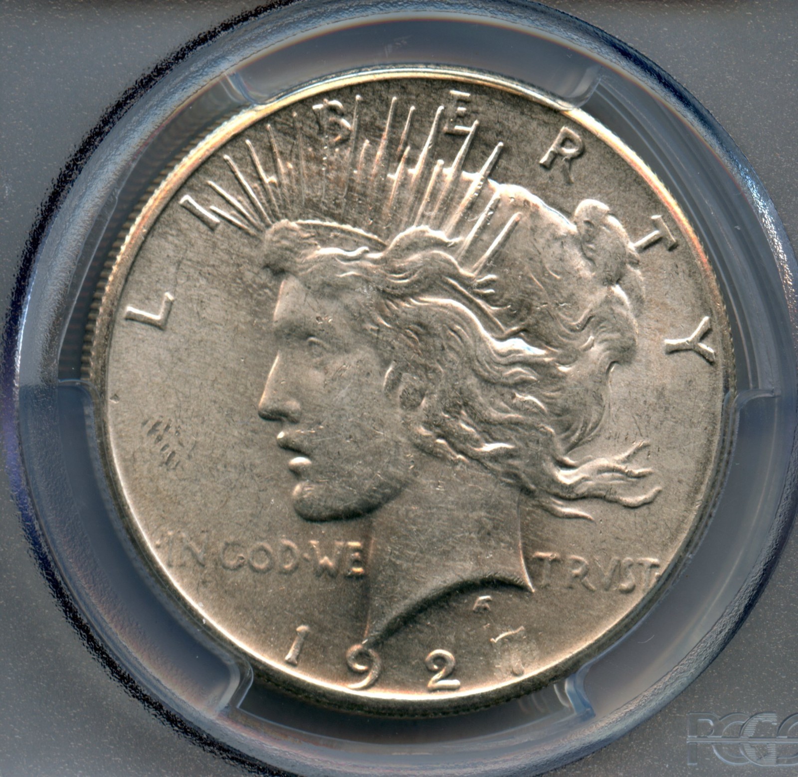 1927 Peace Silver Dollar PCGS MS 63