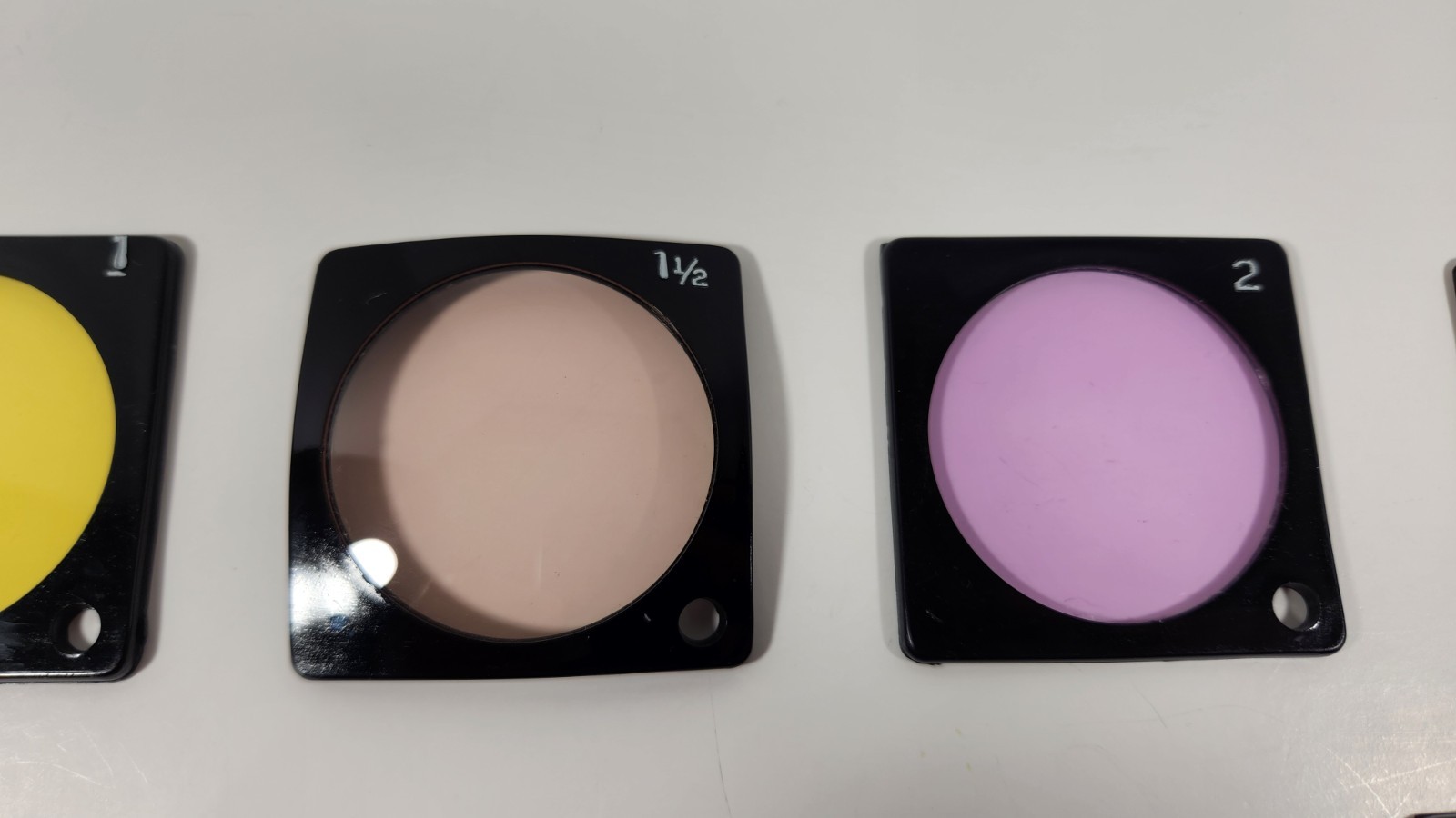 LOT OF 7 FILTER ILLUMINATOR OPTICS