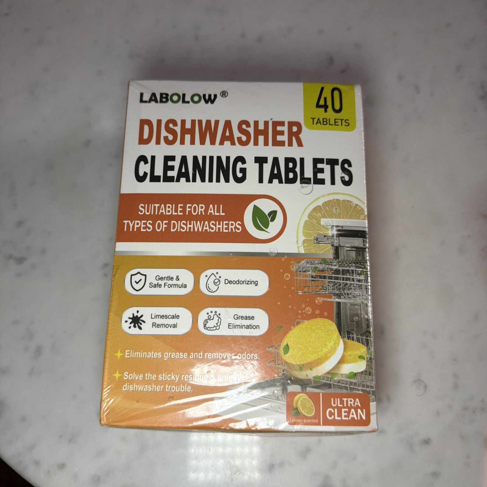 Dishwasher Cleaner and Deodorizer Tablets, Dishwasher Cleaning