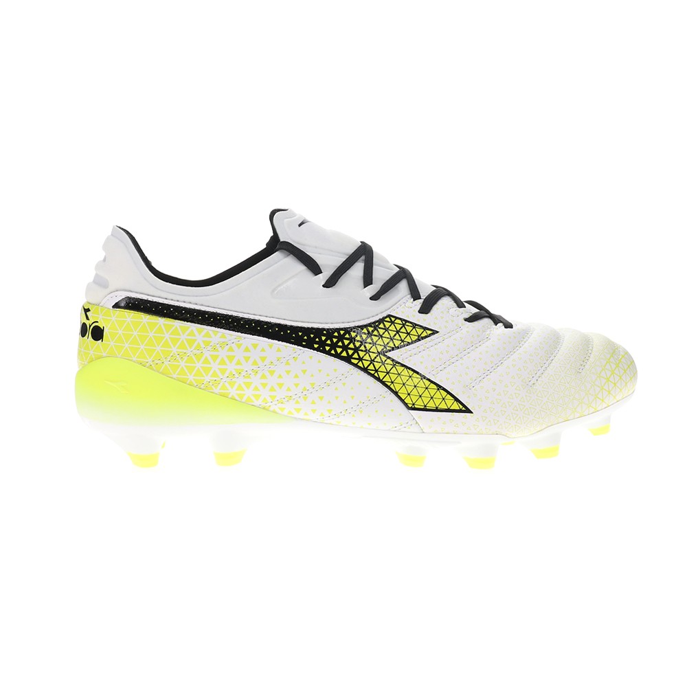 diadora Brasil Elite Tech Gr Lpx Soccer Cleats Mens White, Yellow Sneakers Athle