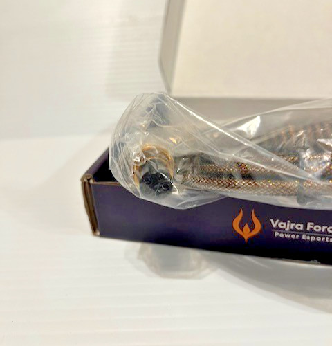 Vajra Force Pro Custom Double Sleeve 8cm Glittering Coil Kb Cable