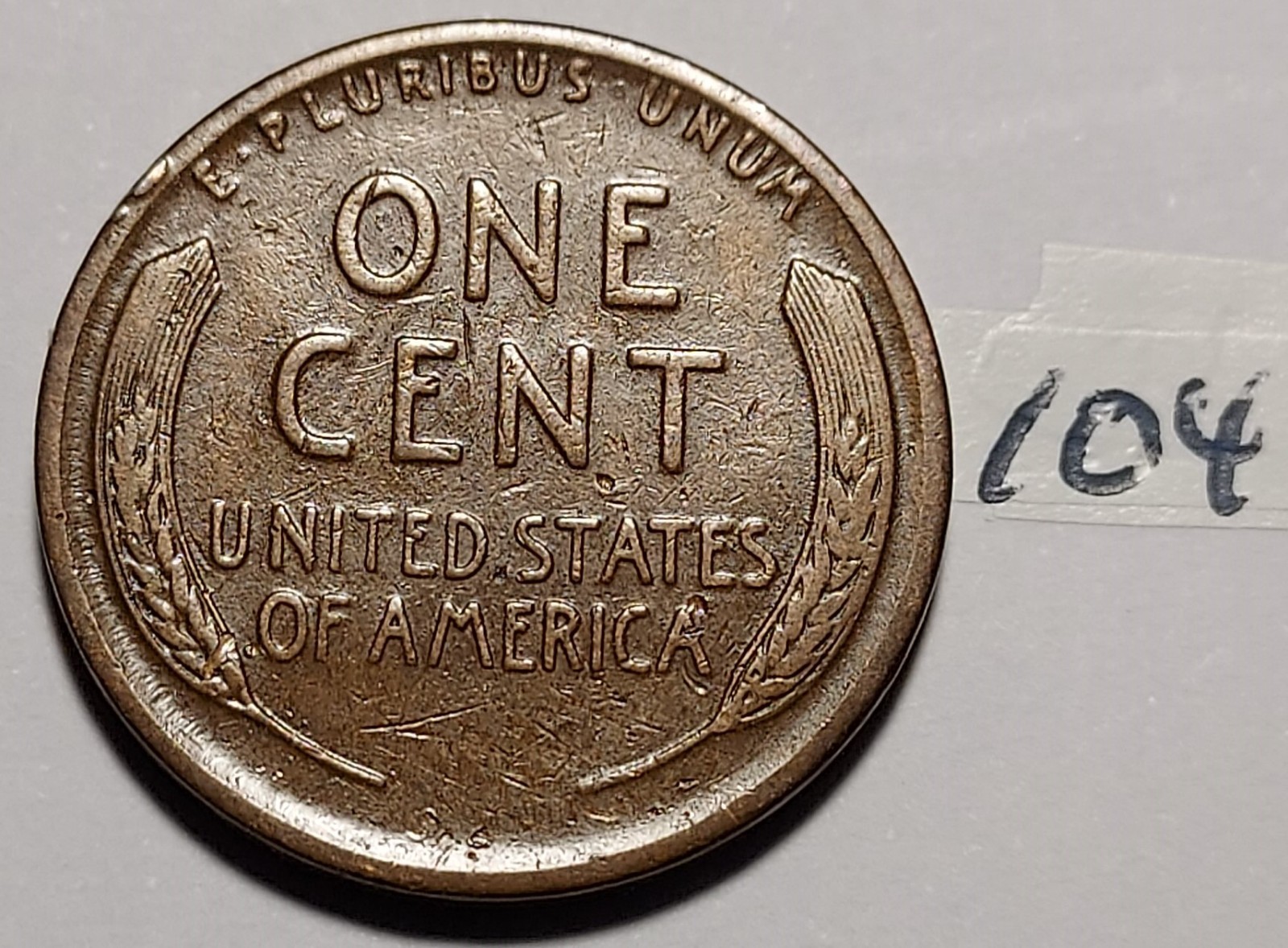 1928-D Lincoln Wheat Cent FINE #104