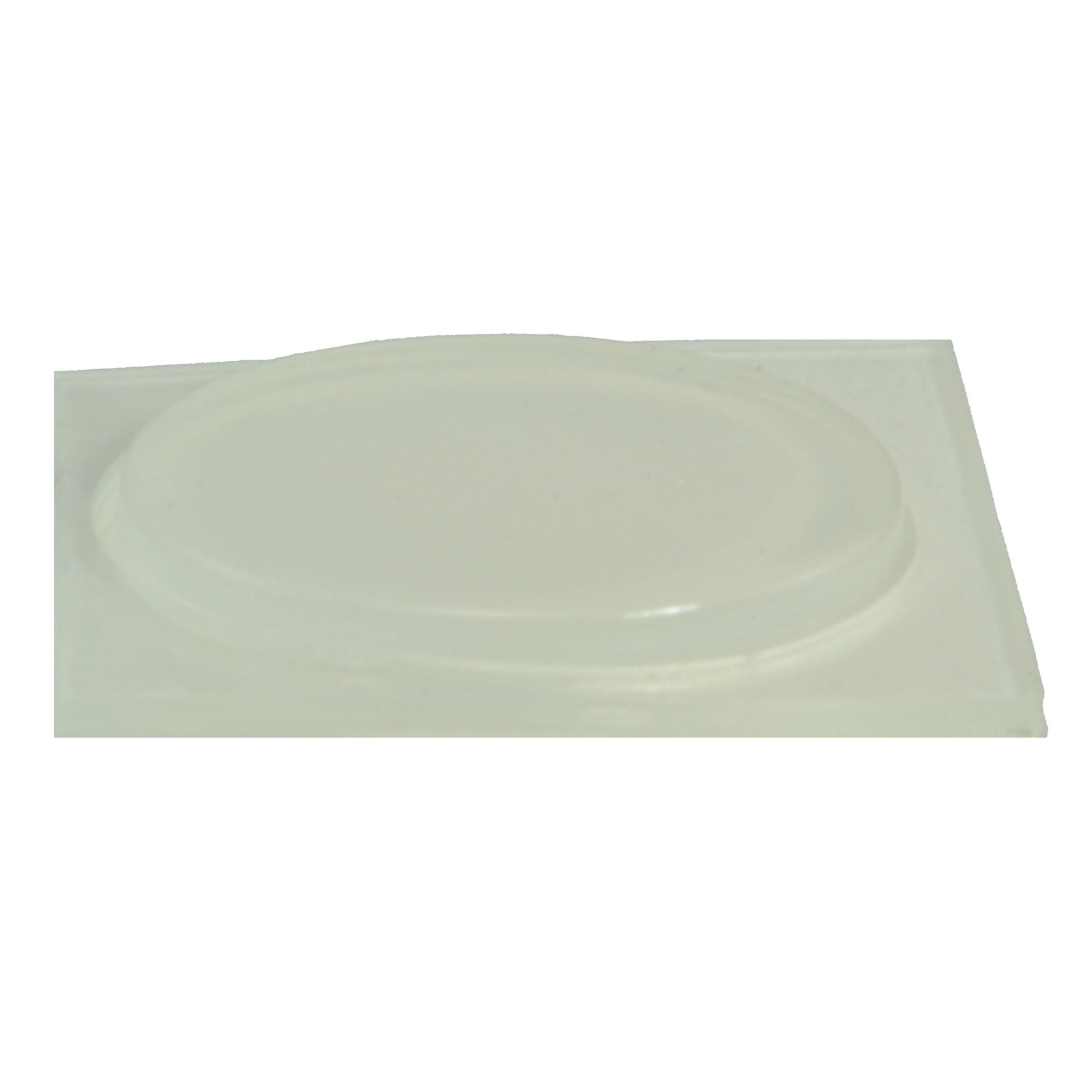 3/4" Clear AdhesiveVinyl Circle Pad (10 pcs.)