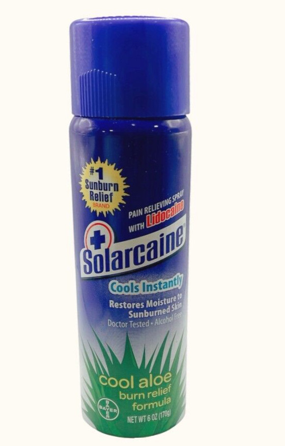 Solarcaine Cool Aloe Burn Relief Spray - 6 Oz