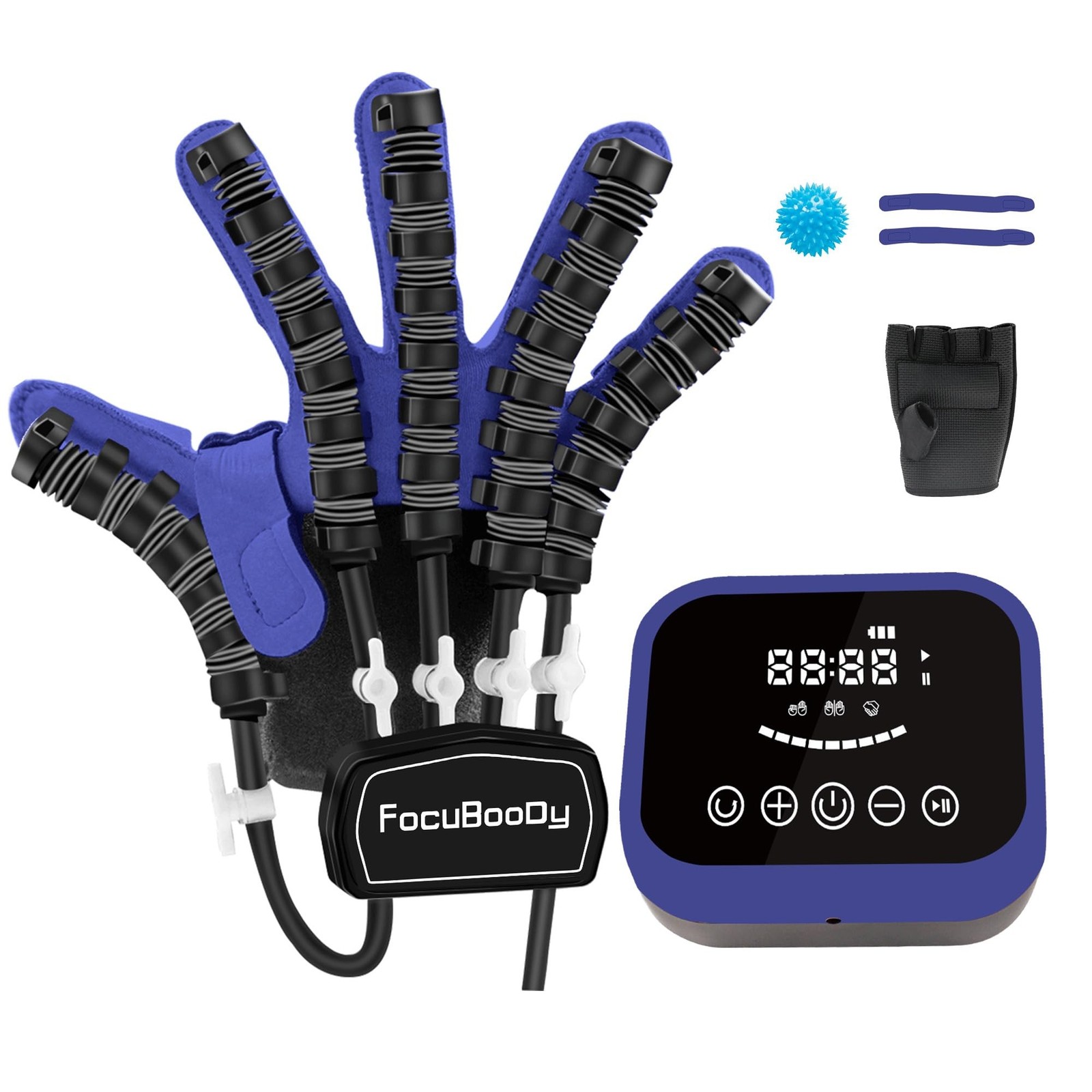 Hand Rehabilitation Robot Gloves Mobility Finger Training Equipment for Hemip...