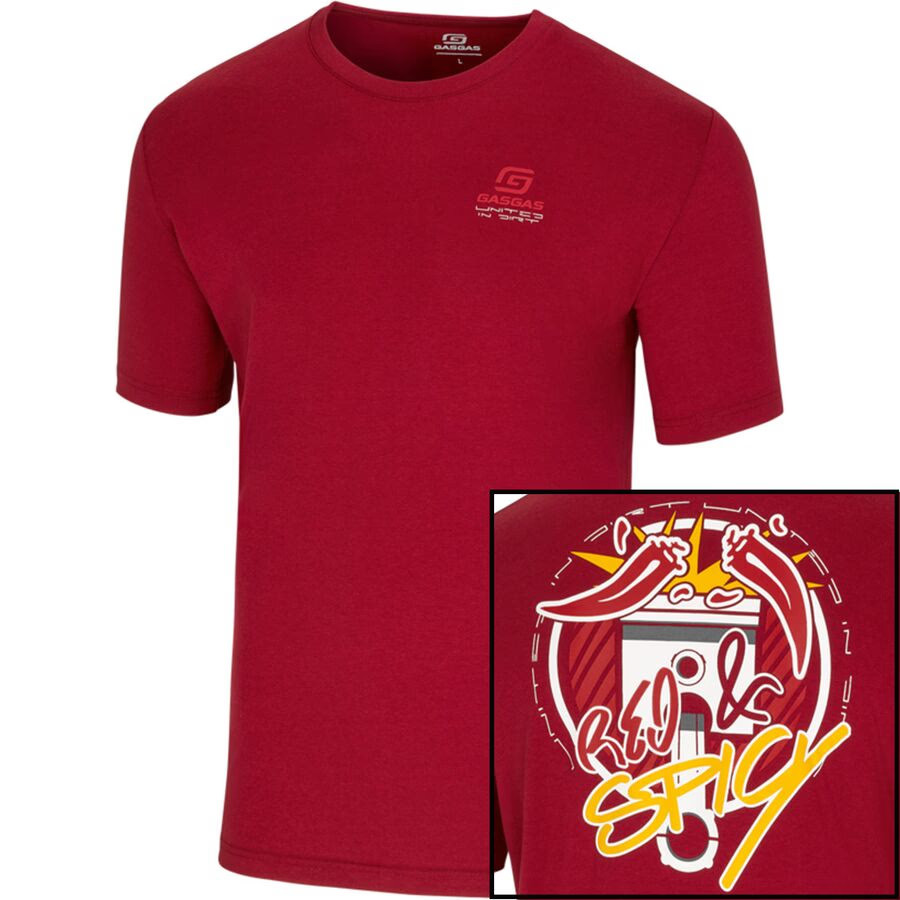 GasGas Apparel Red And Spicy T-Shirt GAP003O