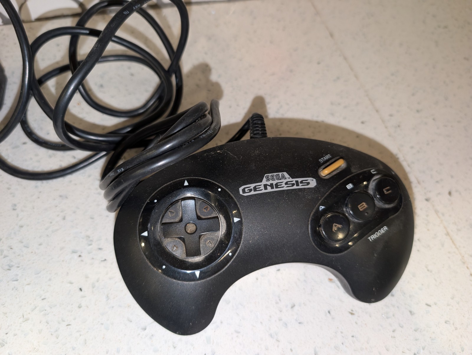 Sega Genesis Controller And Games