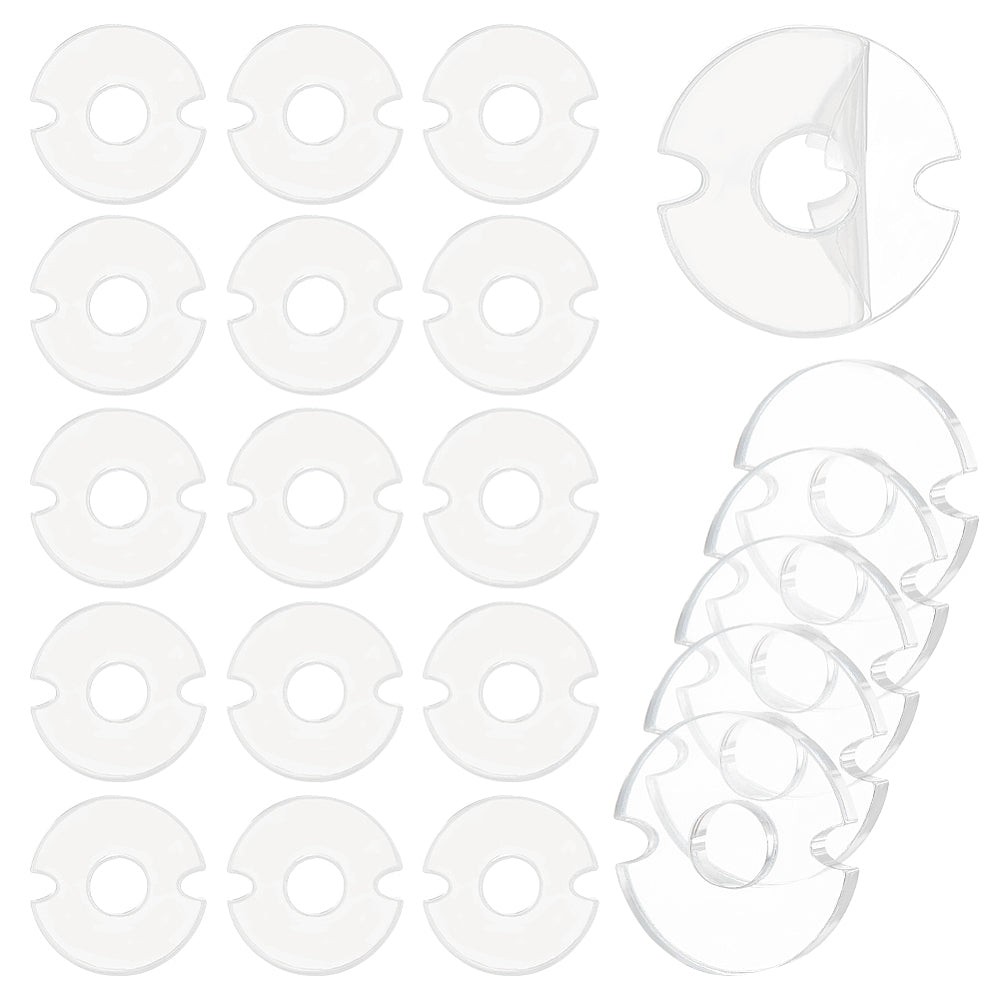 Removable Pom Holder,  Pom Pom Holder - Button, Laser Cut Acrylic, for Knit Hats