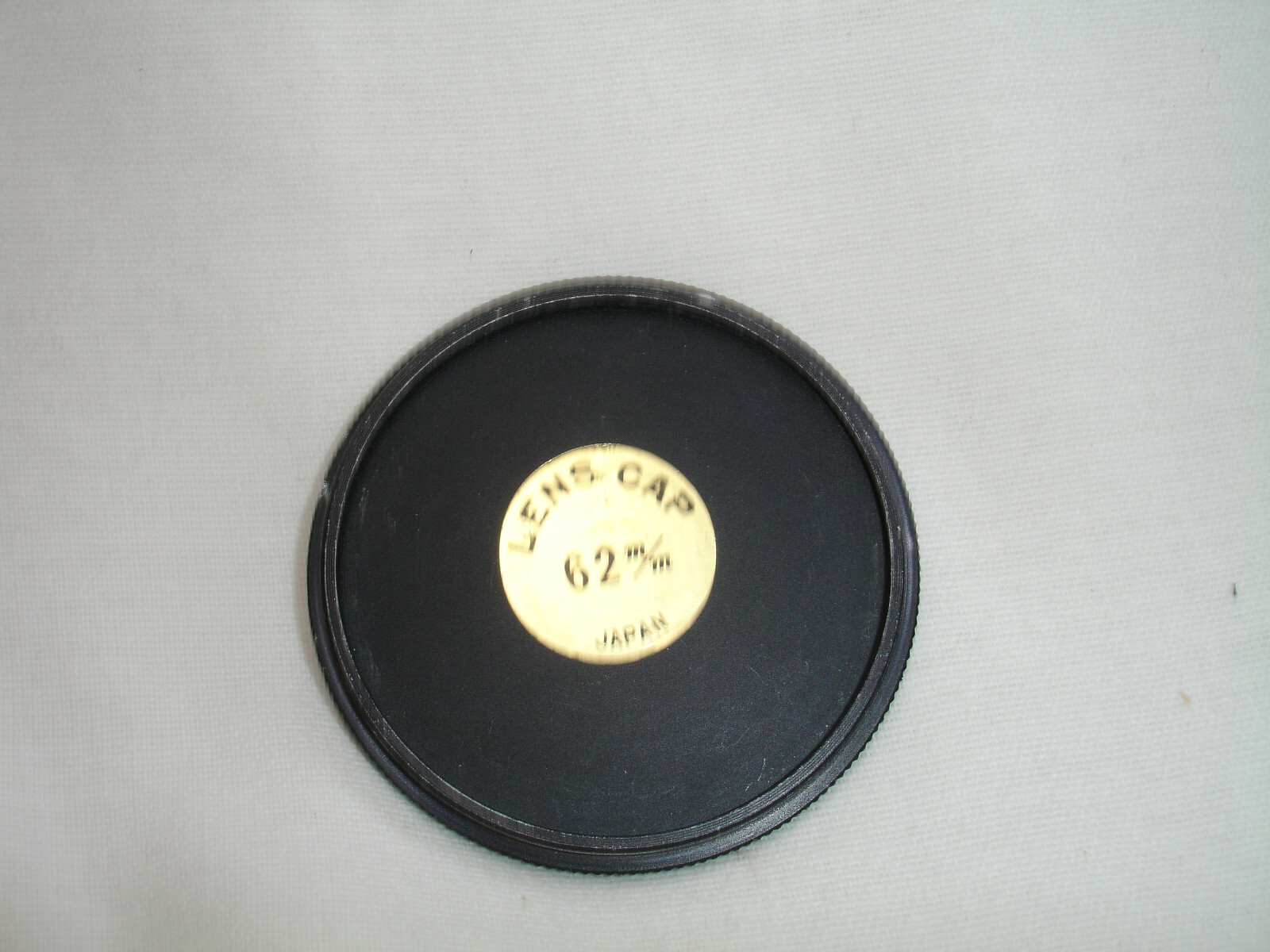62mm metal front lens cap , Japan, #4127